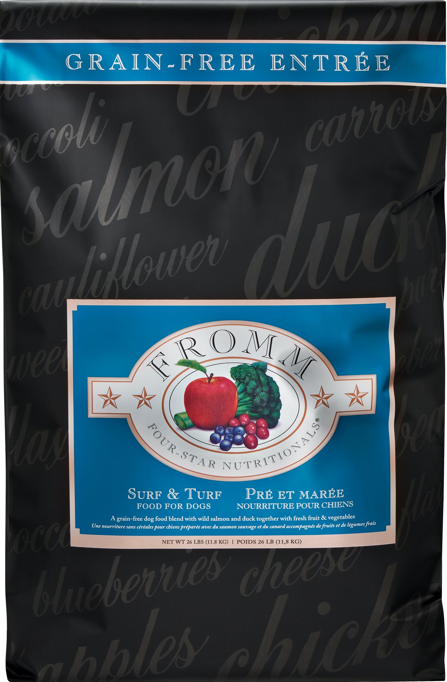 Fromm Surf & Turf Grain Free 26lbs For Dogs