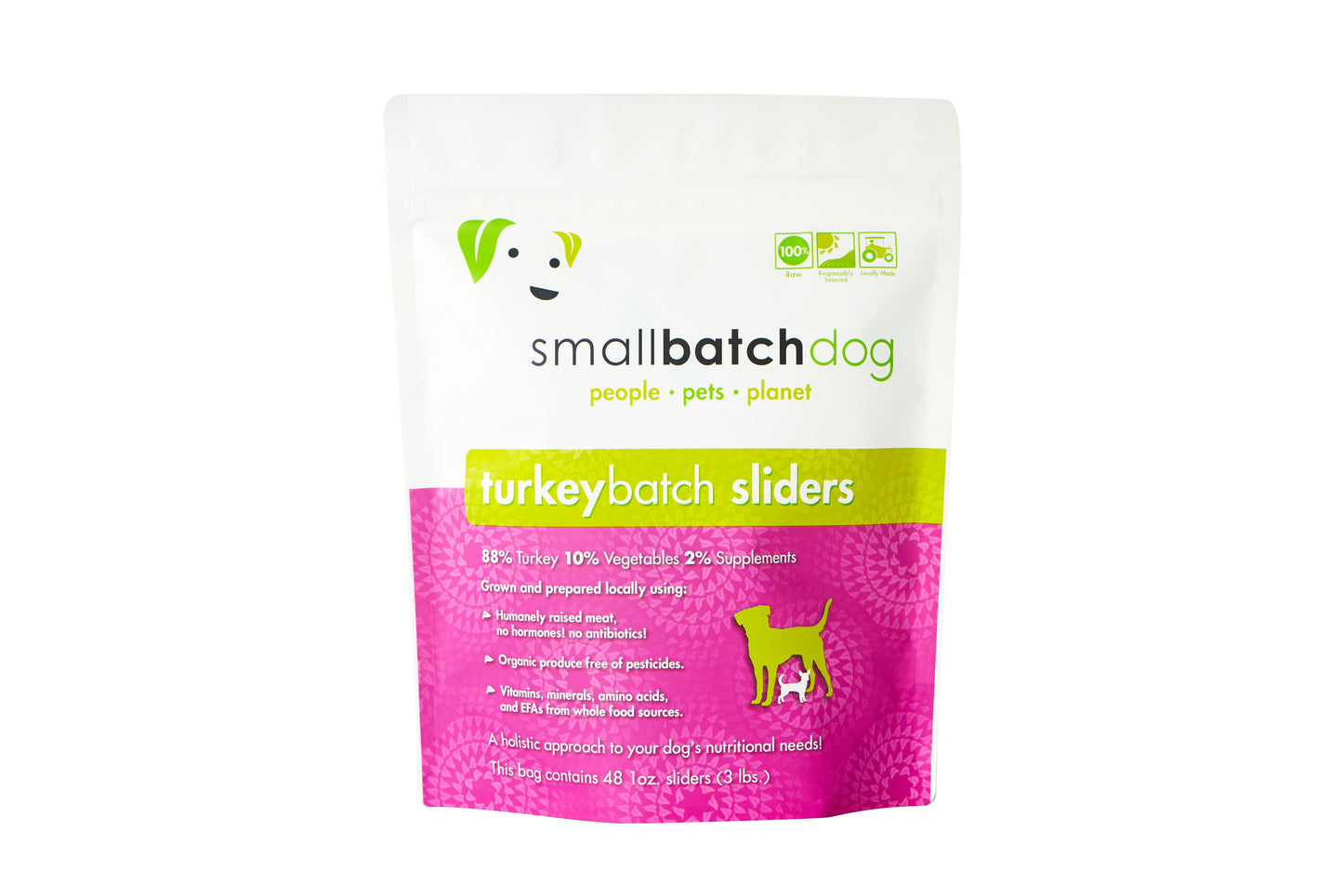 Small Batch Turkey 3lbs for Dogs