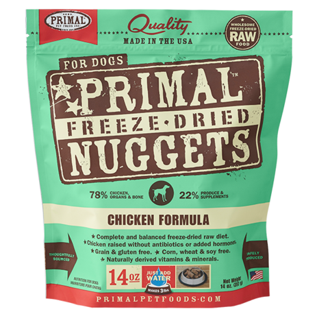 Primal Freeze Dried Chicken 14oz for Dogs