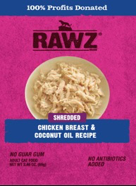 Rawz Chicken Breast & Coconut Oil 2.46oz for Cats