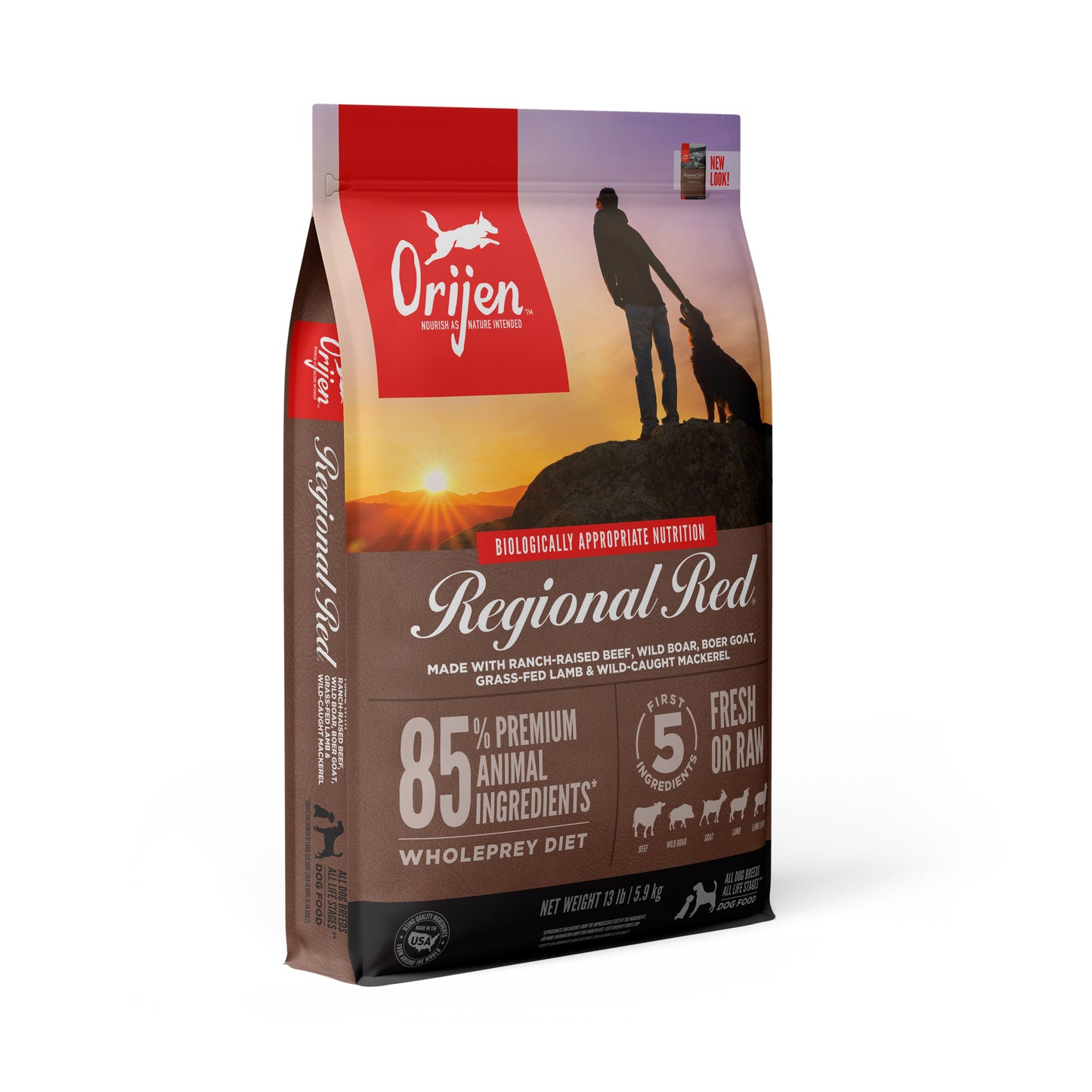 Orijen Regional Red 13lbs for Dogs