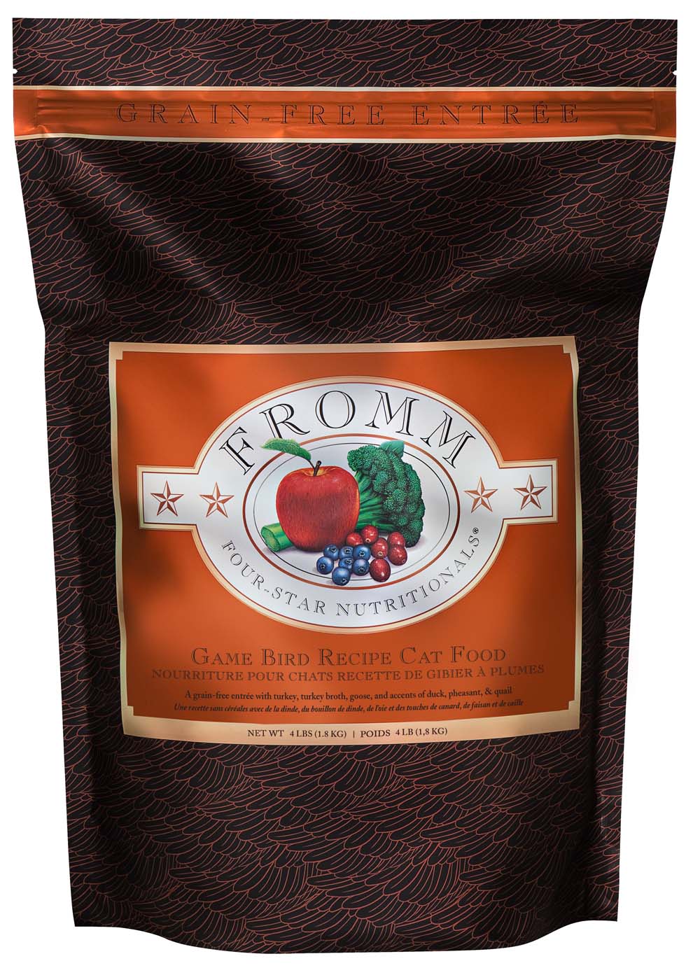 Fromm Gamebird Grain Free 4lbs For Cats