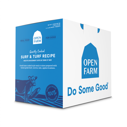 Open Farm Box Gently Cooked Surf & Turf 6lbs for Dogs