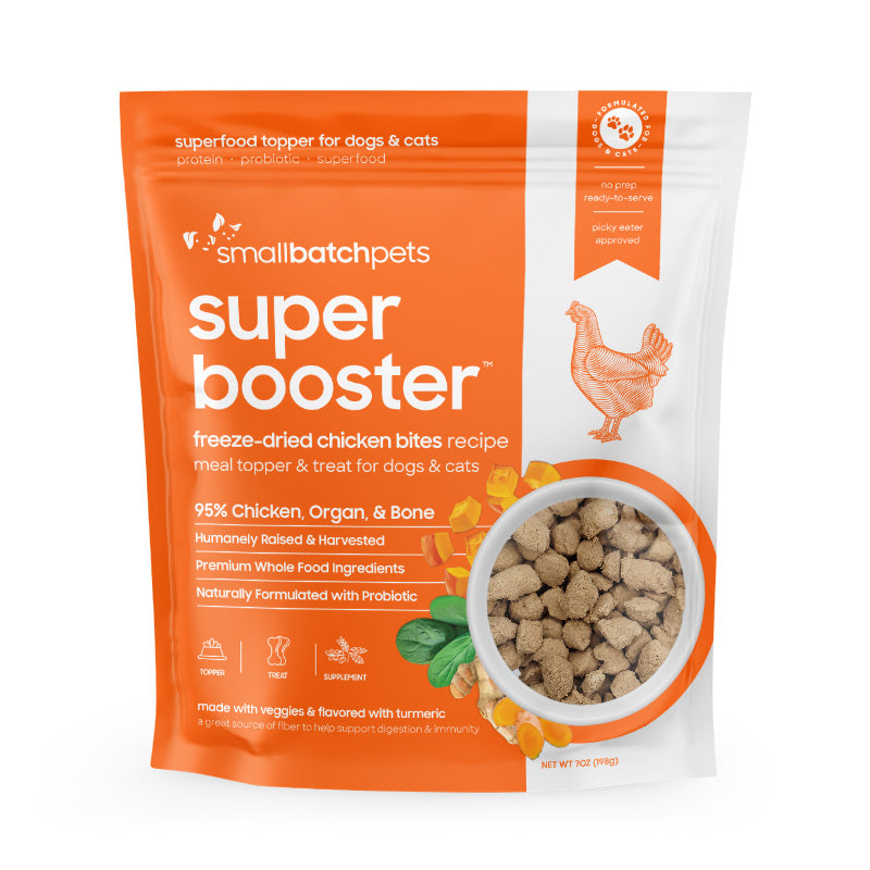 Small Batch Super Booster Freeze-Dried Chicken 7oz for Dogs