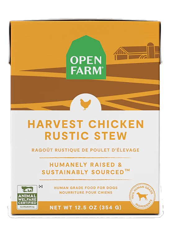 Open Farm Chicken Stew 12.5oz Case for Dogs