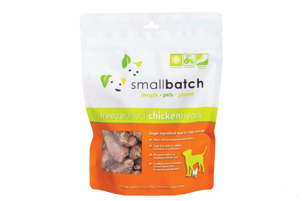 Small Batch Freeze-Dried Chicken Heart 3.5oz