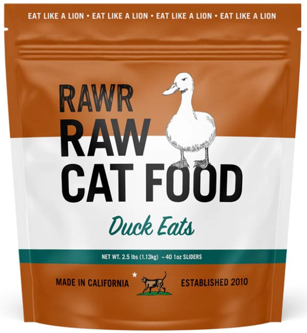 Rawr Duck Sliders 2.5lbs For Cats