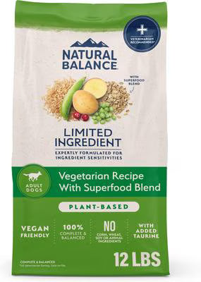 Natural Balance Vegetarian 12lbs for Dogs