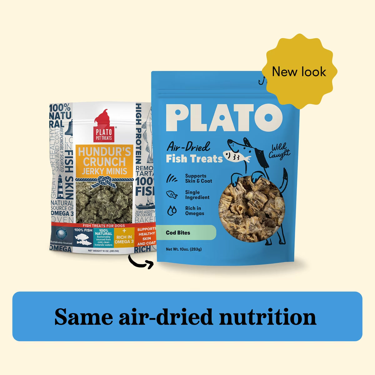 Plato Hundur’s Crunch Jerky 10oz