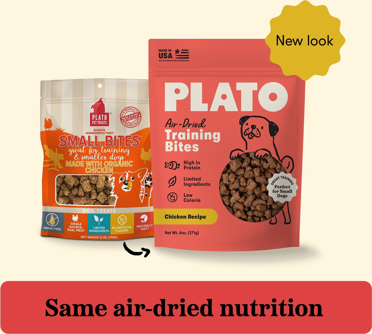 Plato Small Bites Organic Chicken 2.5oz