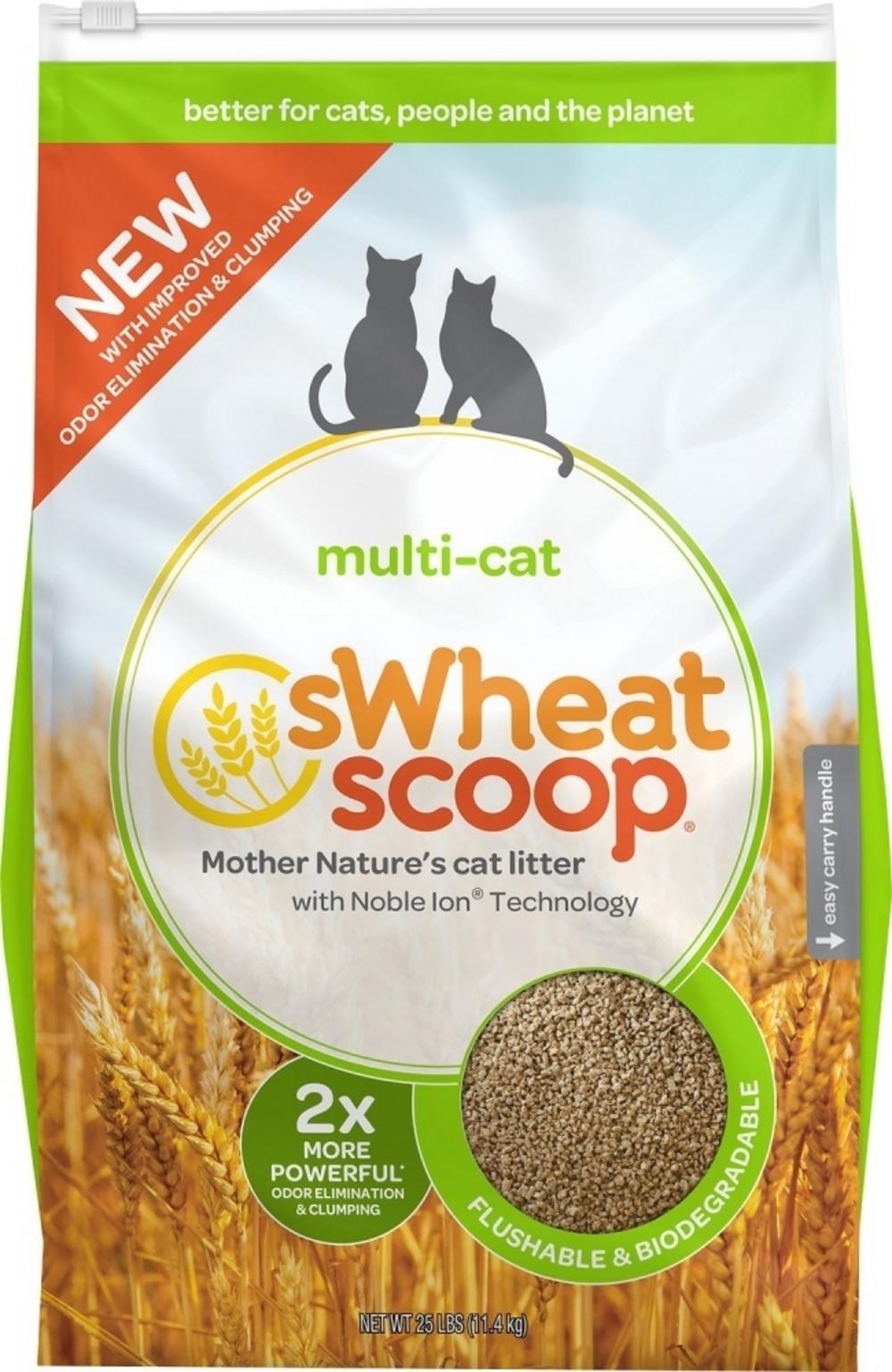 sWheat Scoop Multi-Cat Litter 28lbs