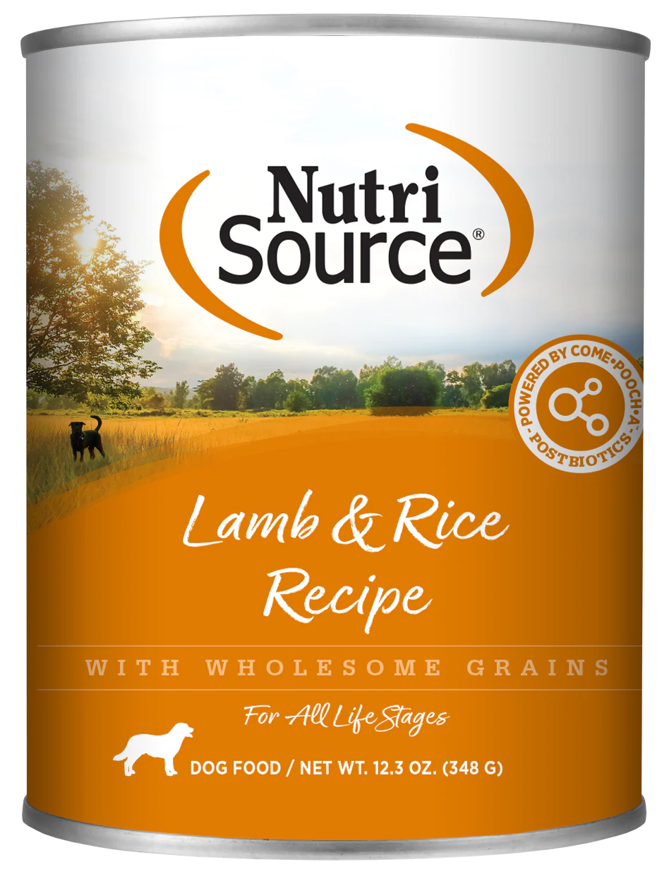 Nutri Source Lamb Rice 12.3oz for Dogs