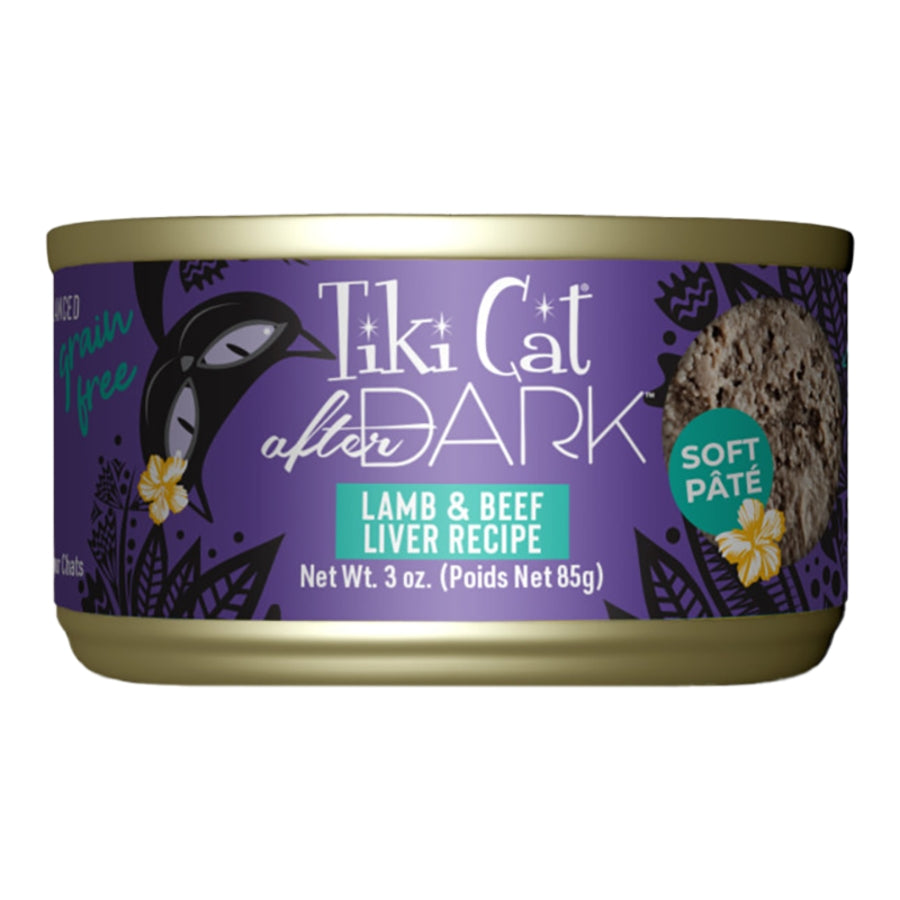 Tiki Cat After Dark Lamb & Beef Liver 12pk Case 2.8oz
