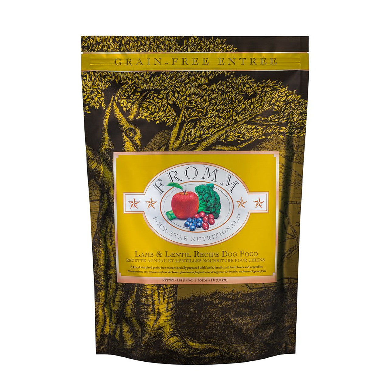 Fromm Lamb Lentil 4lbs for Dogs