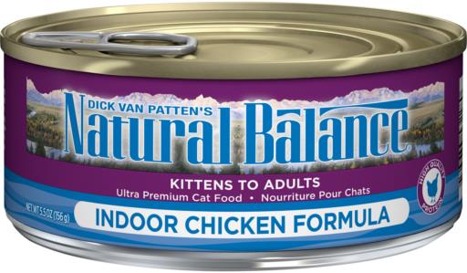 Natural Balance Indoor 5.5oz for Cats