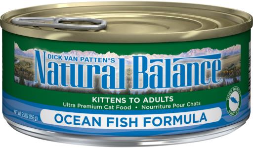 Natural Balance Oceanfish 5.5oz for Cats