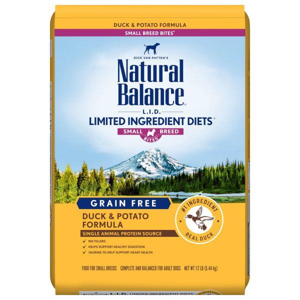 Natural Balance Duck & Potato Small Breed 12lbs for Dogs