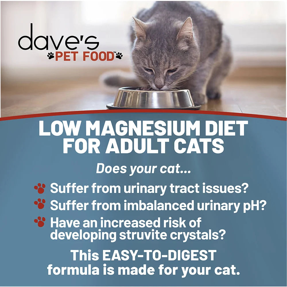 Dave’s Restricted Diet Magnesium 5.5oz Case for Cats