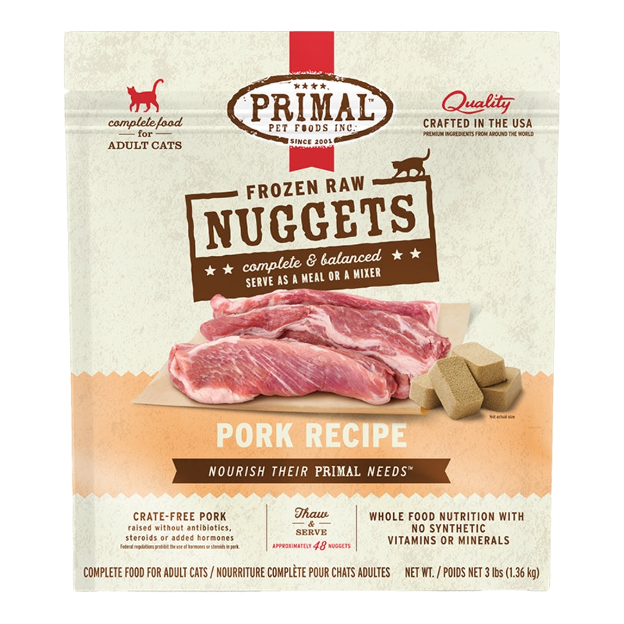 Primal Pork 3lbs for Cats