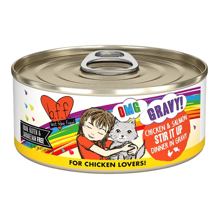 Weruva Best Feline Friend OMG Stir It Up 5.5oz Case for Cats