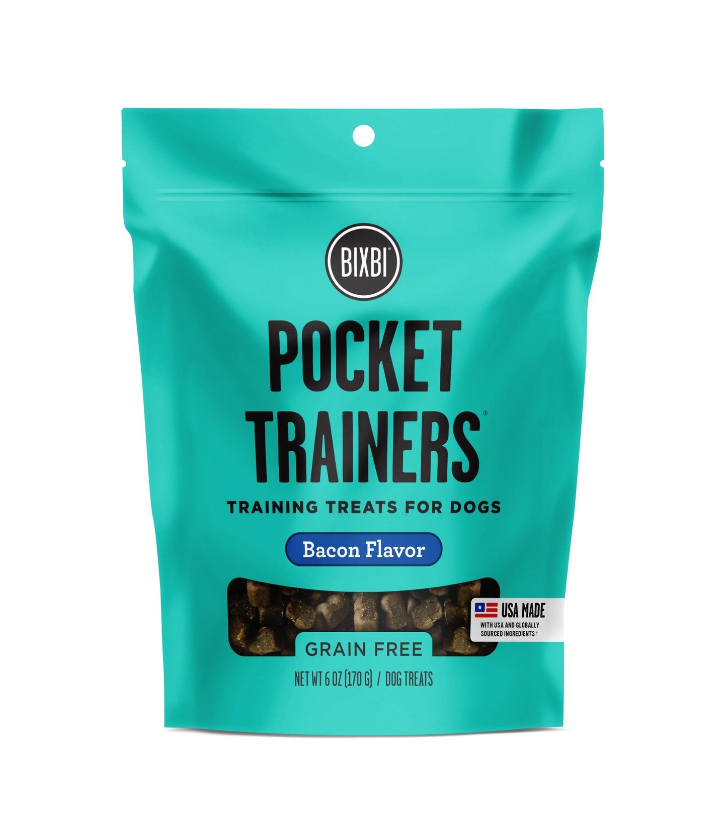Bixbi Pocket Trainers Bacon 6oz