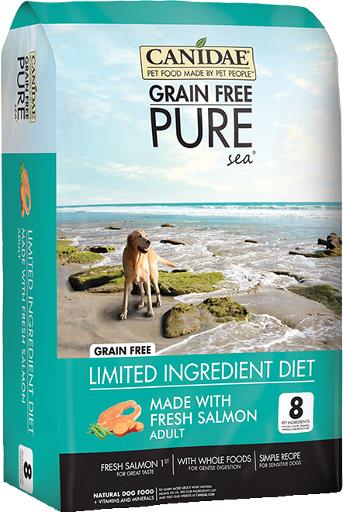 Canidae Pure Salmon & Sweet Potato Limited Ingredient Grain Free 12lbs for Dogs