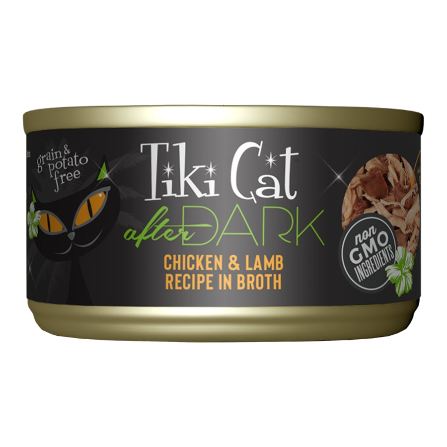 Tiki Cat After Dark Chicken & Lamb 2.8oz 12pk Case For Cats