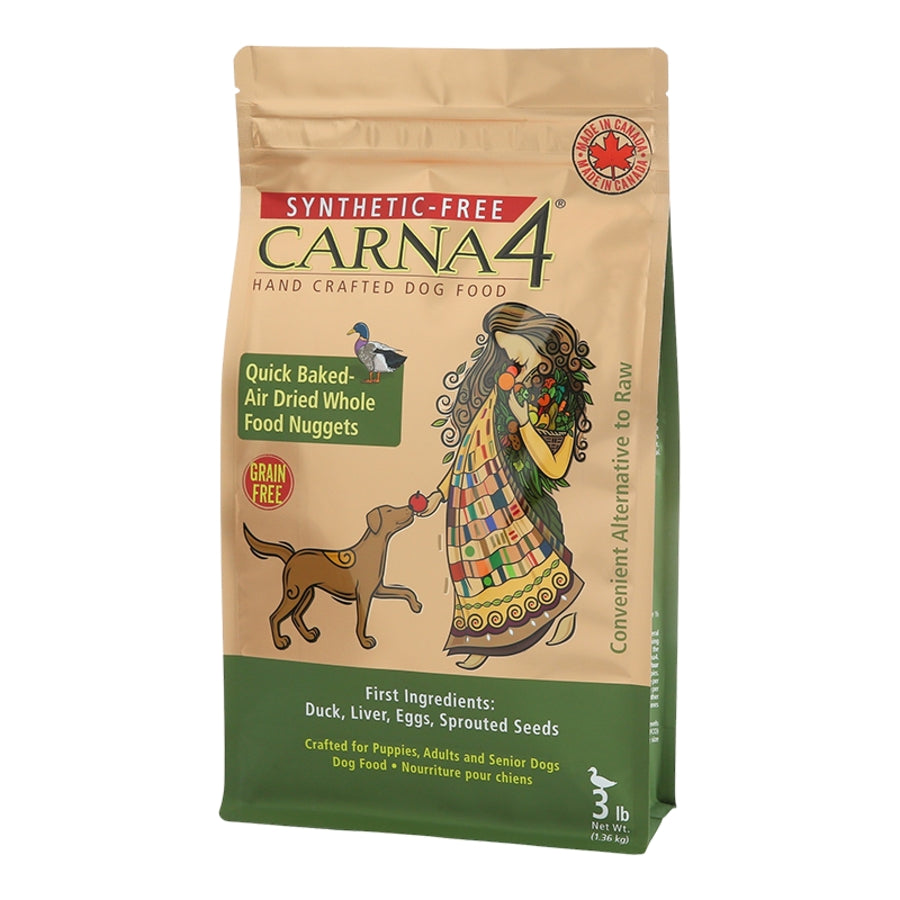Carna4 Grain Free Duck 6lb For Dogs