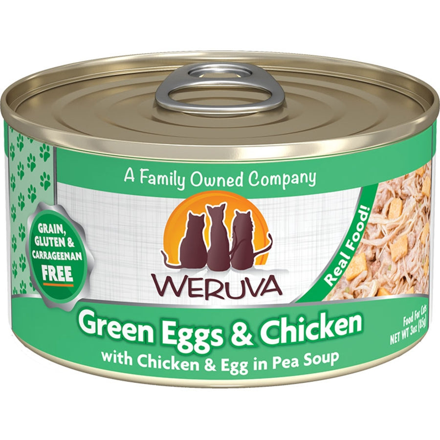 Weruva Green Eggs & Chicken 3oz for Cats