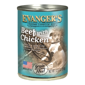 Evangers Classic Beef & Chicken 12.5oz for Dogs