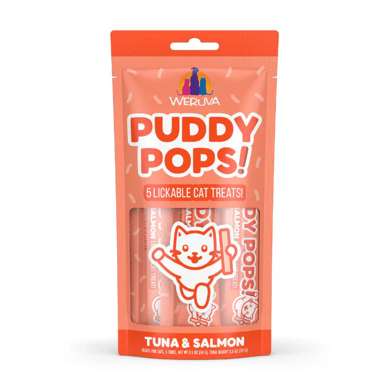 Weruva Puddy Pops Tuna & Salmon 0.5oz