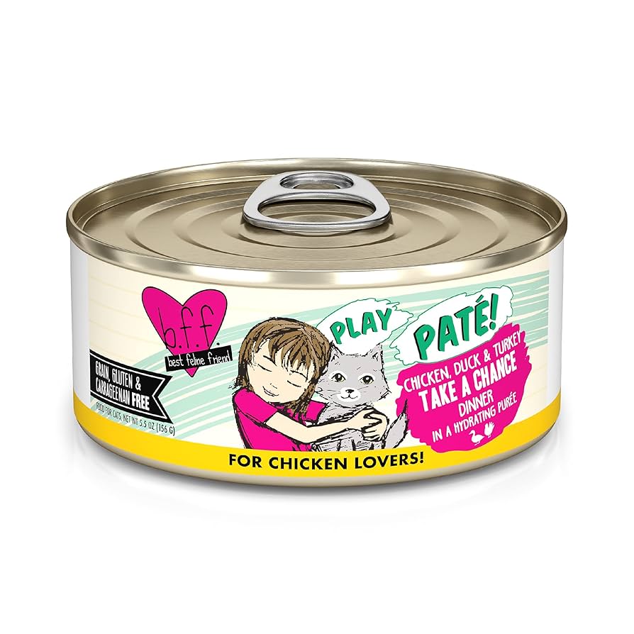 Weruva Best Feline Friend PLAY Take a Chance 5.5oz Case for Cats