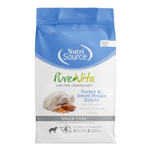 Pure Vita Turkey Grain Free 12lbs for Dogs