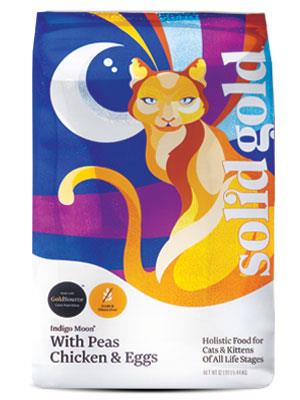 Solid Gold Indigo Moon Chicken & Egg 12lbs for Cats