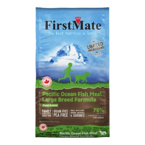 FirstMate Limited Ingredient Grain Free Large Breed Pacific Oceanfish 25LBS For Dogs