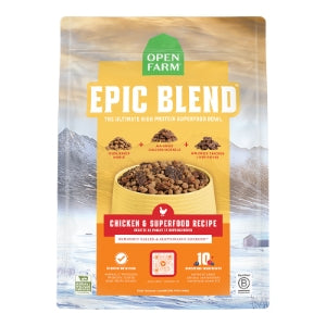 Open Farm Epic Blend Chicken Superfood 18lb for Dogs