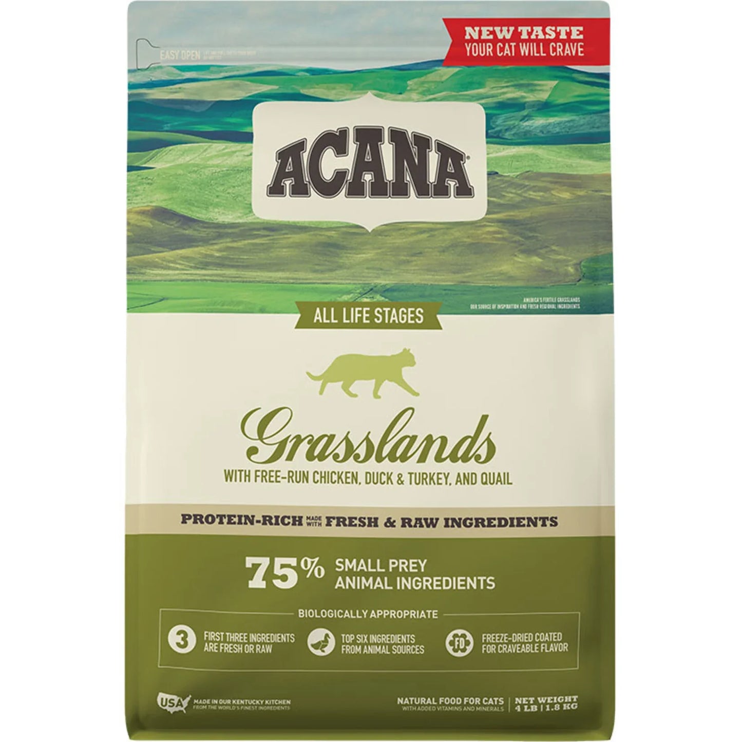 Acana Grassland 4lbs for Cats
