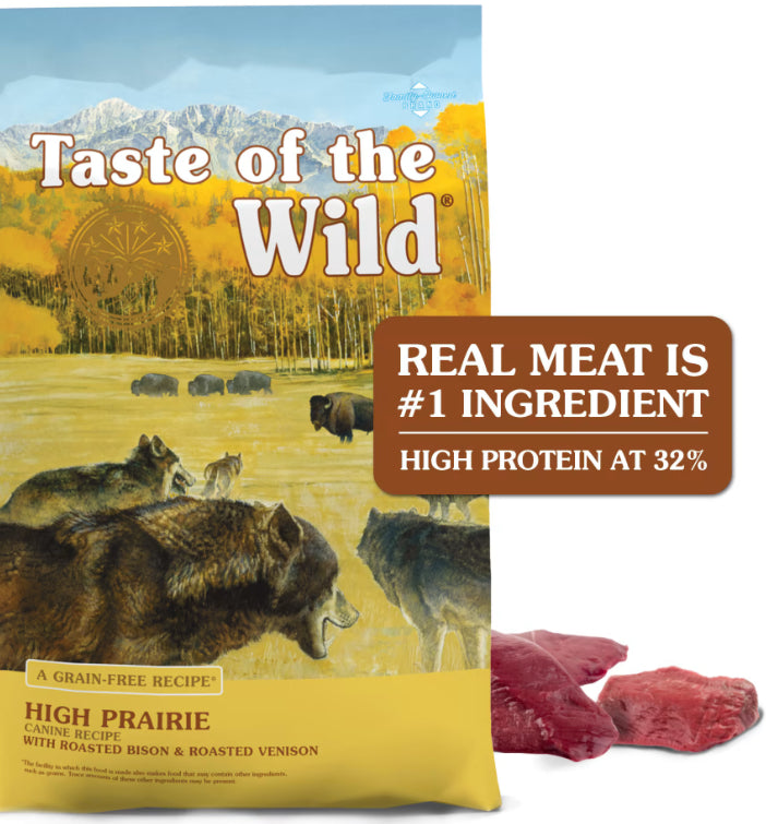 Taste Of The Wild High Prairie 28lbs for Dogs