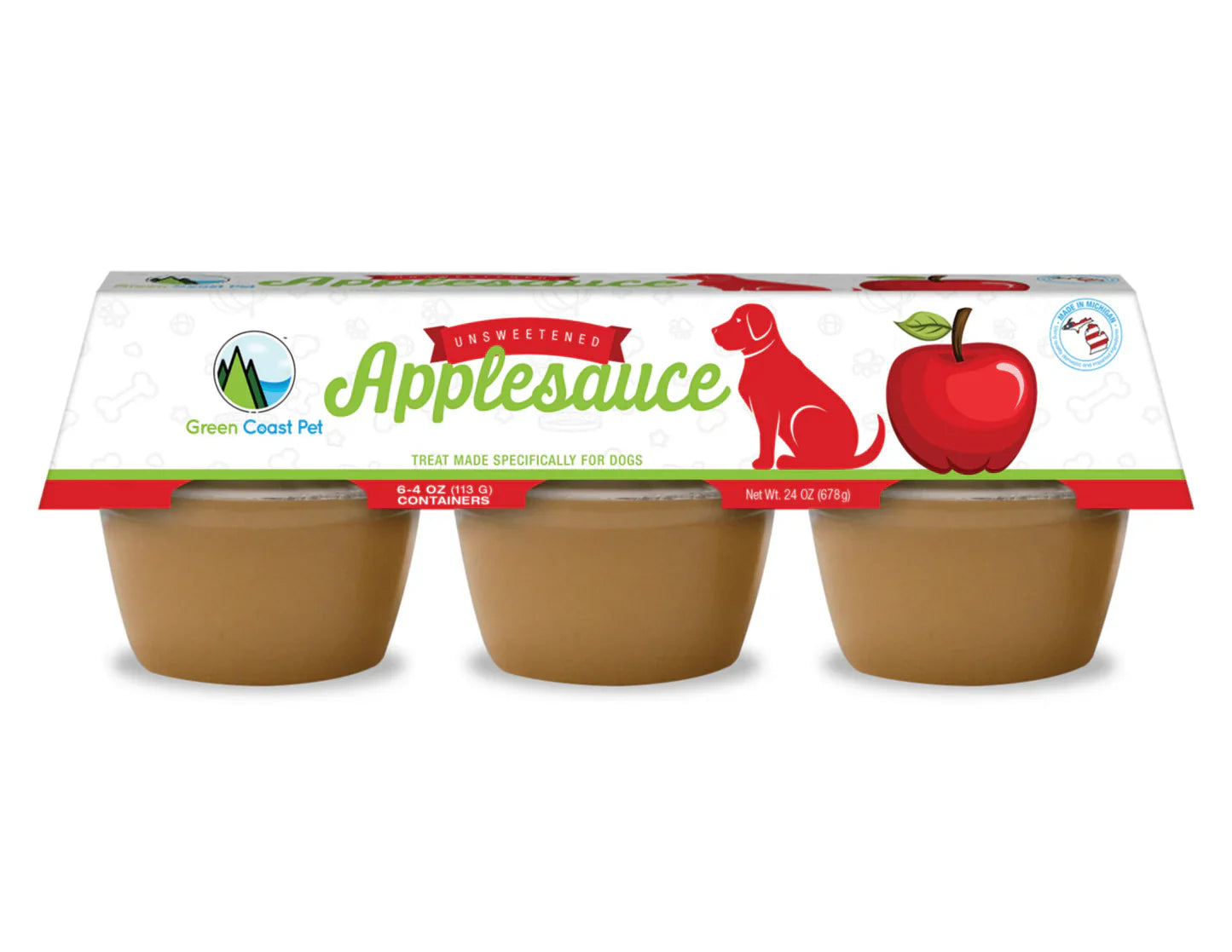 Green Coast Applesauce 6pk