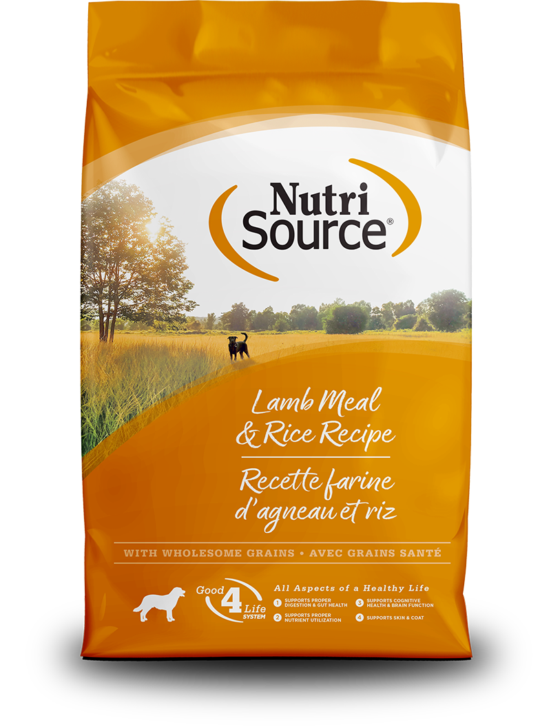 Nutri Source Lamb and Rice 26lbs for Dogs