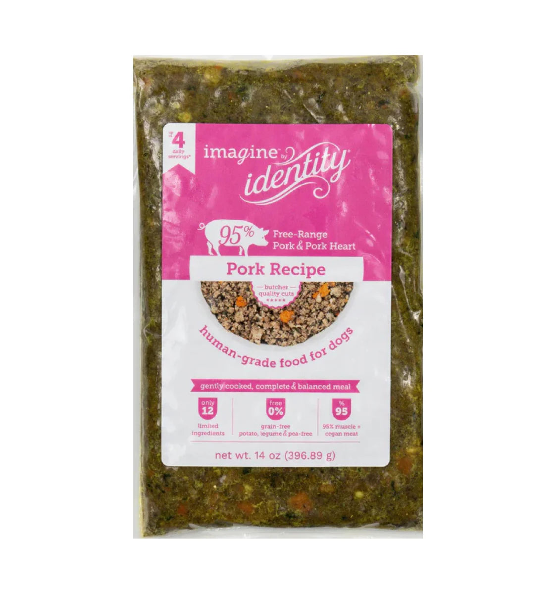 Identity Gently Cooked Pork Case for Dogs