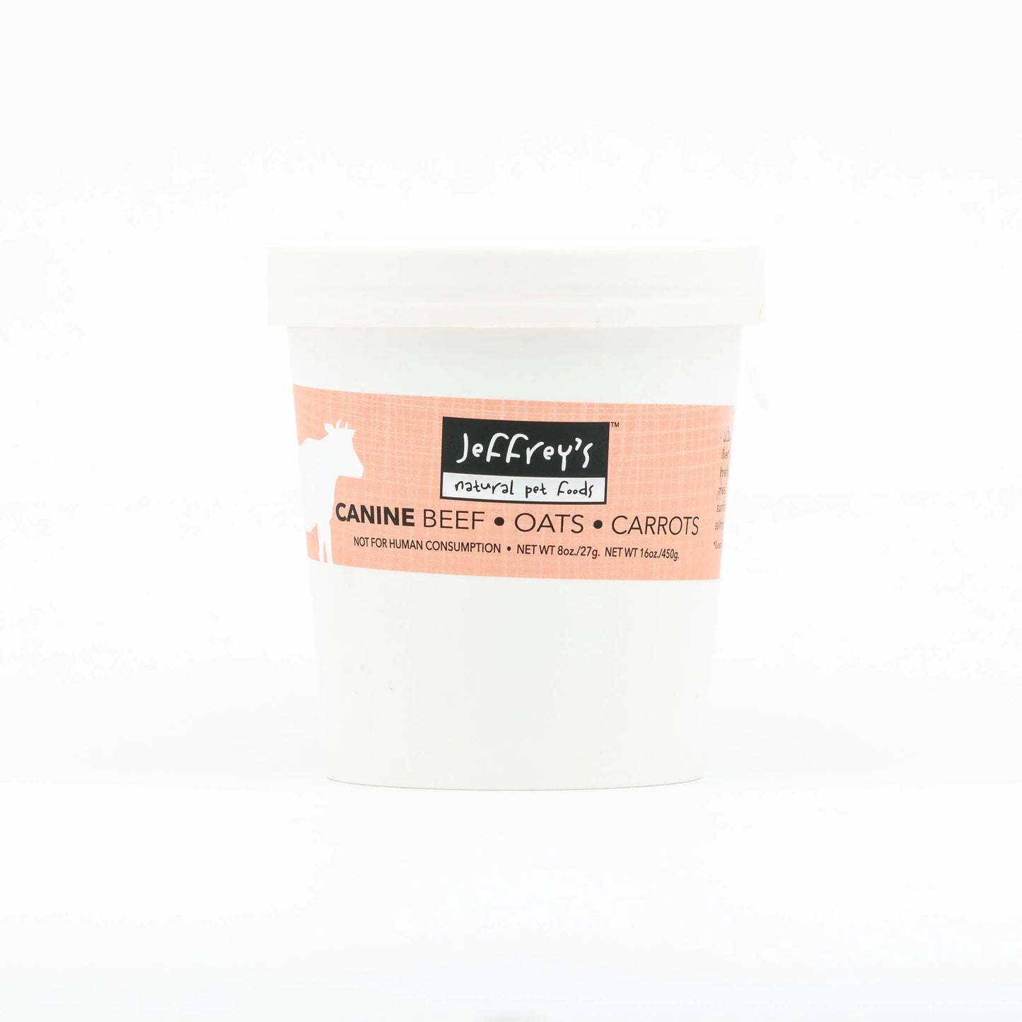 Jeffrey's Canine Beef Oats and Carrots 16oz