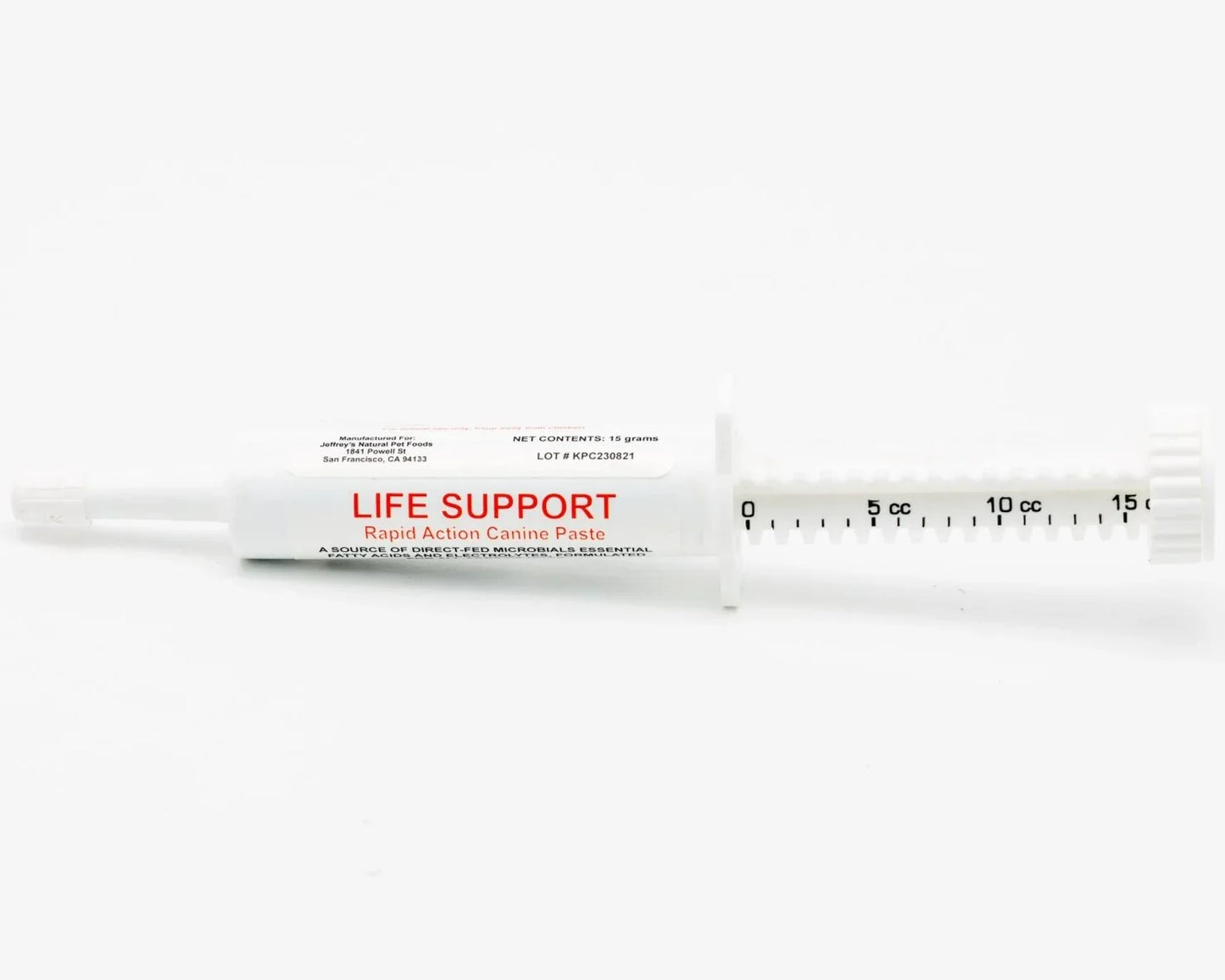 Jeffrey's Life Support Rapid Action Paste