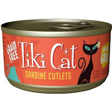 Tiki Cat Tahitian Grill Sardine 2.8oz for Cats