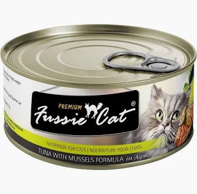 Fussie Cat Tuna & Mussels 2.8oz for Cats