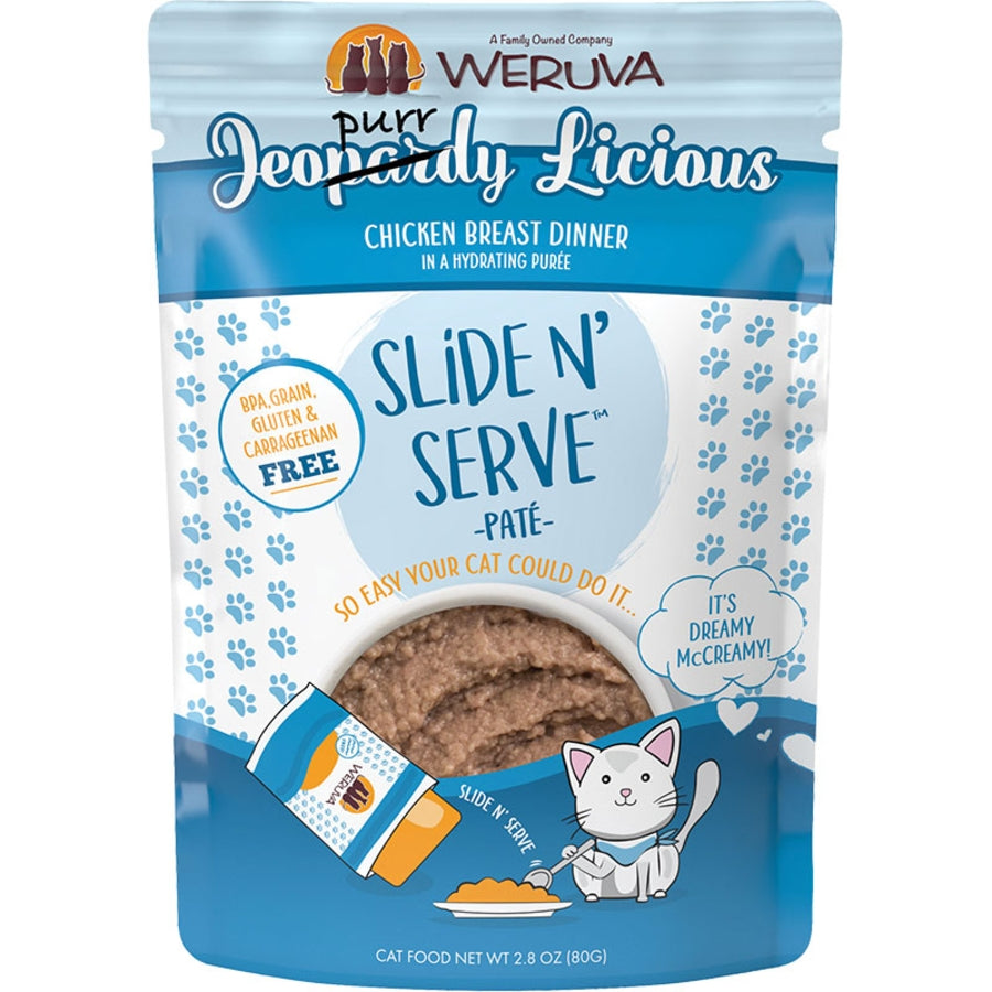 Weruva Slide N Serve Jeopurrdy 2.8oz Case For Cats