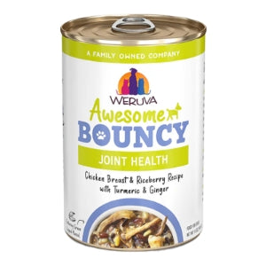 Weruva Awesome Bouncy Joint Health Chicken 14oz Case for Dogs