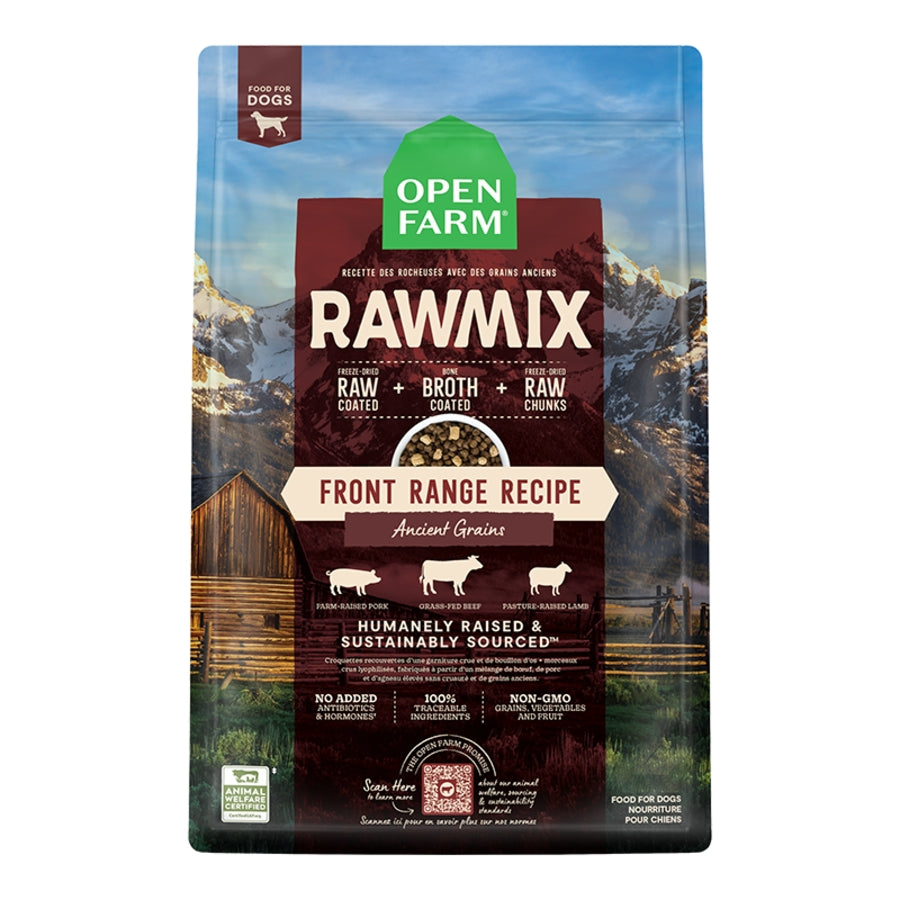 Open Farm Ancient Grains RawMix Front Range 20lbs for Dogs