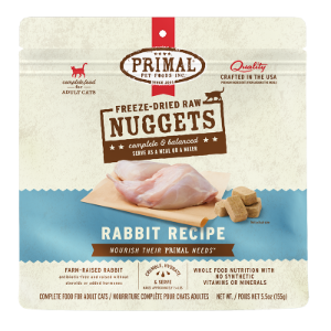 Primal Freeze Dried Rabbit 5.5oz for Cats