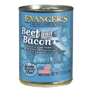 Evanger's Beef Bacon Classic 12.5oz for Dogs